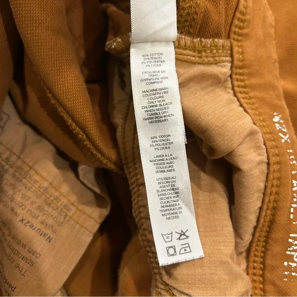 Duer Golden Brown No Sweat Relaxed Taper Fit Casual Pants - Men’s Size 34 x 32 - Picture 6 of 11